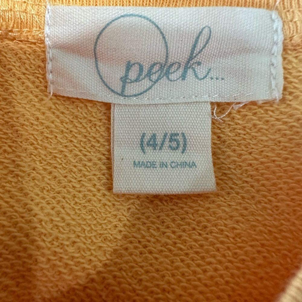 Peek Kids Love Pullover Embroidered Sweatshirt New! - Picture 7 of 10